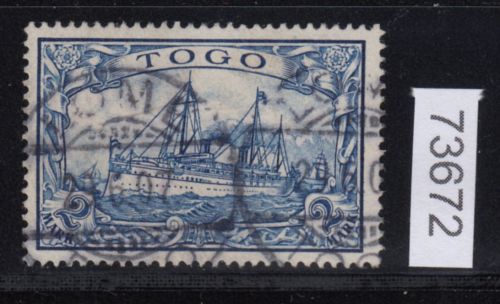 Kolonien Togo 1900, Mich.-Nr.:17 gestempelt