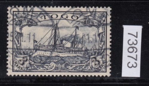 Kolonien Togo 1900, Mich.-Nr.:18 gestempelt