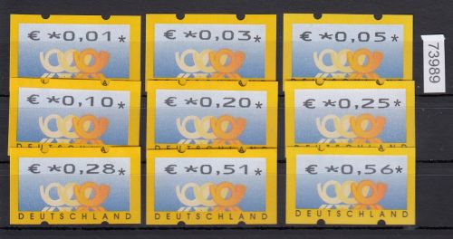 Bund 2002, Mich.-Nr.: ATM 4 **  0,01-0,56 RS 1