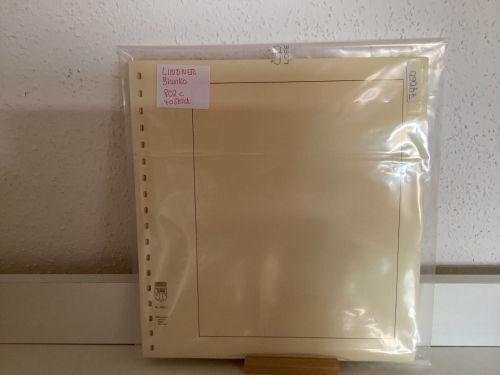 Lindner Blanko- Blätter 802c 18 Ringe 40 Stück NEU