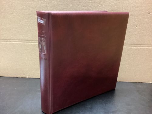 Lindner Ringbinder (18 Ringe) 1 mal gebraucht Leer rot
