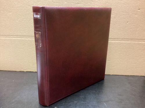 Lindner Ringbinder (18 Ringe) 1 mal gebraucht Leer rot