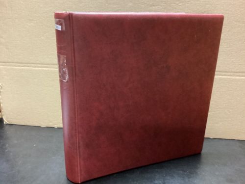 Lindner Ringbinder (18 Ringe) 1 mal gebraucht Leer rot