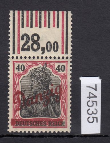 Danzig 1920 Mi.Nr. 38 **  Oberrand