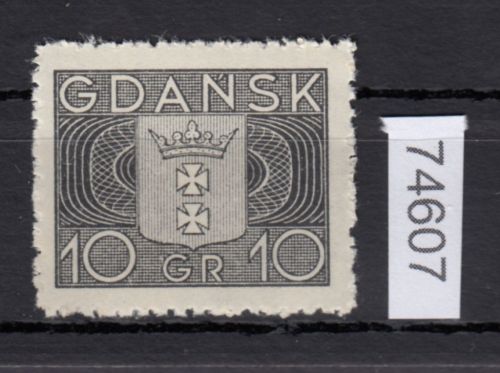 Danzig Hafen 1938/39 Mi.Nr. ** Werbemarke des poln. Schulvereins