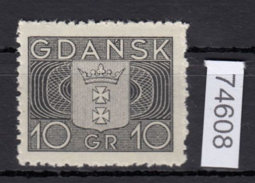Danzig Hafen 1938/39 Mi.Nr. ** Werbemarke des poln. Schulvereins