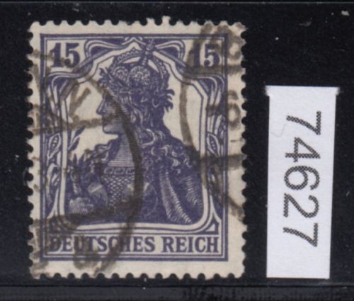 DR 1917, Mich.-Nr.: 101 c gestempelt  geprüft