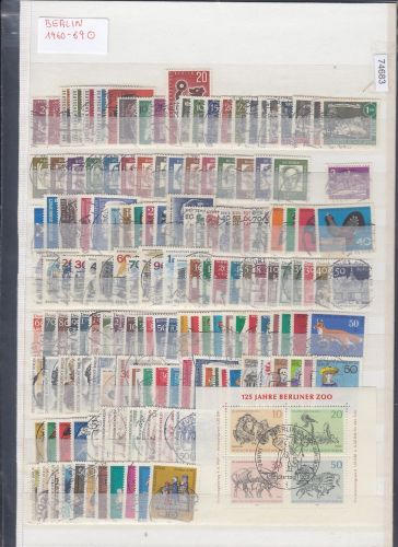 Berlin 1960-69, Mich.-Nr.: 191-352 Komplett Gestempelt