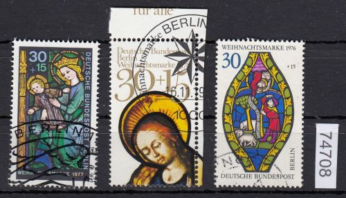 Berlin 1976, Mich.-Nr.: 528+60+581 (Block 5-7) Gestempelt