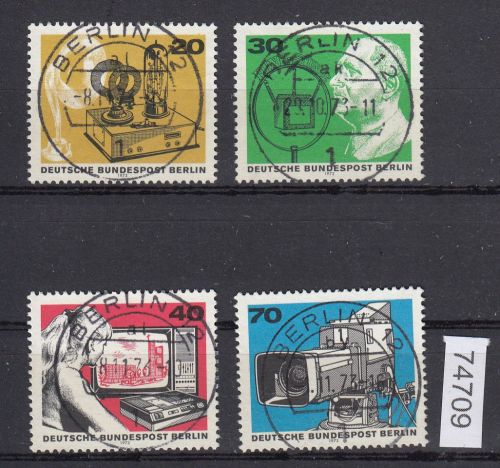 Berlin 1973, Mich.-Nr.: 455-58 (Block 4) Gestempelt LUXUS