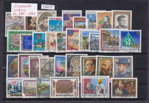 Österreich 1989 Mich.-Nr.: Komplett gestempelt