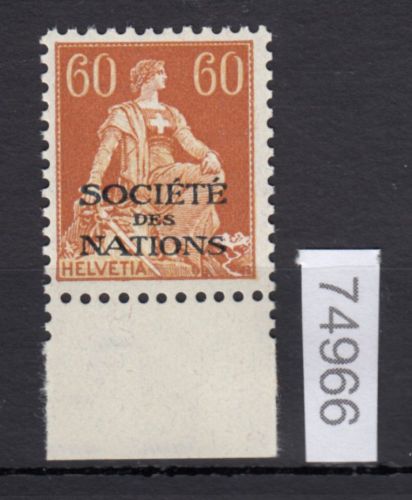 Schweiz/Ämter SDN 1922 (1944) : Mi.-Nr.: 10 x **     normales Faserpapier