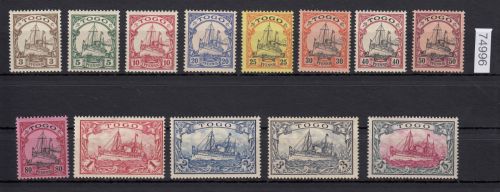 Kolonien Togo 1900 , Mich.-Nr.: 7-19 **