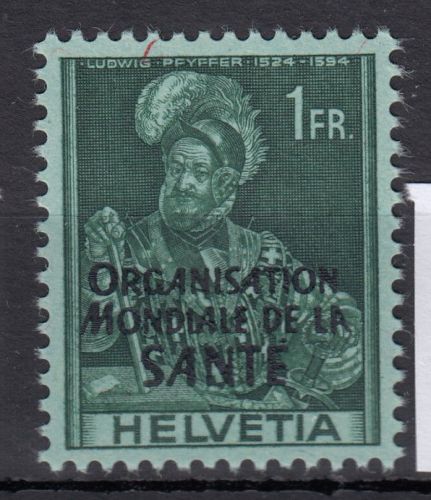 Schweiz/Ämter OMS/WHO 1948 : Mi.-Nr.: 19 **