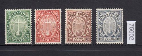 Vatikan 1933 Mi.-nr.: 17-20  *