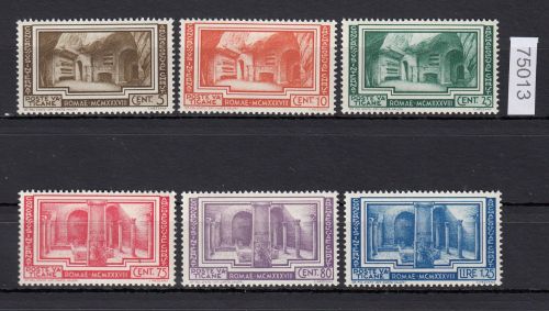 Vatikan 1938 Mi.-nr.: 67-72 **