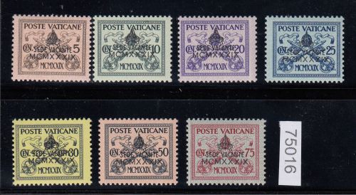 Vatikan 1939 Mi.-nr.: 73-79 *