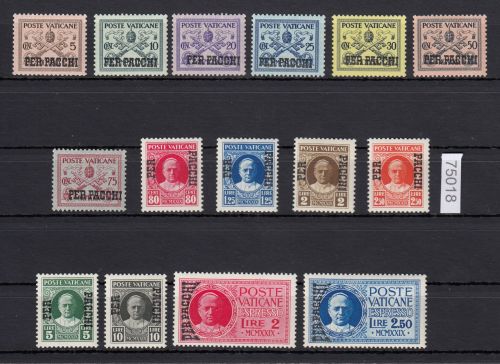Vatikan 1931 Mi.-nr.: Paketm. 1-15 **