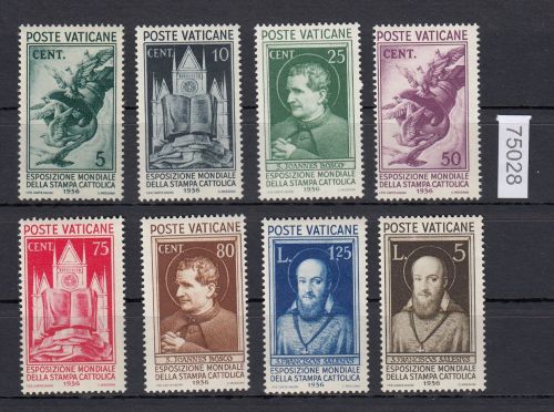 Vatikan 1936 Mi.-nr.: 51-68  **