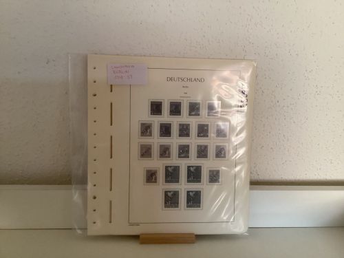 Leuchtturm Berlin 1948-59 Vordrucke mit Klemmtaschen gebraucht