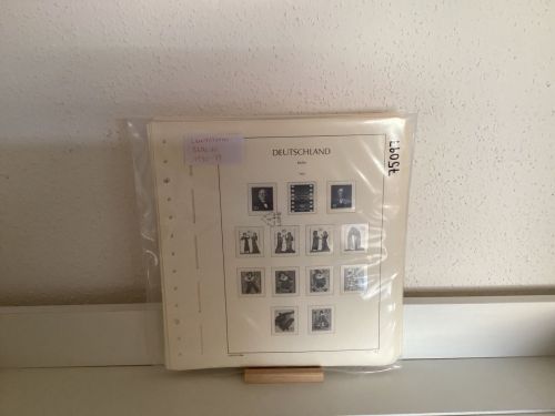 Leuchtturm Berlin 1970-79 Vordrucke mit Klemmtaschen gebraucht
