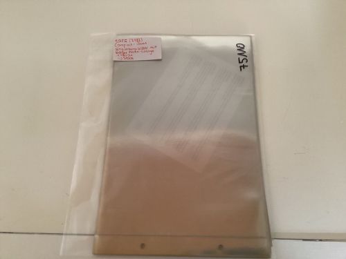 SAFE Compact  10 Ergänzungsblätter+ Einlage quer 1 Tasche  2 Ringe  LESEN