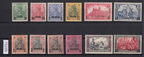DAP Türkei 1900, Mich.-Nr.: 12-23 *