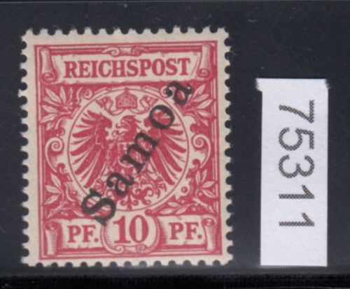 Kolonien Samoa 1900, Mich.-Nr.:  3 b * geprüft