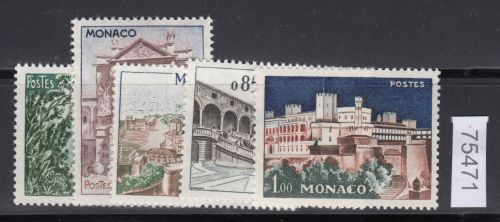 Monaco 1960, Mich.-Nr.: 644-48 **