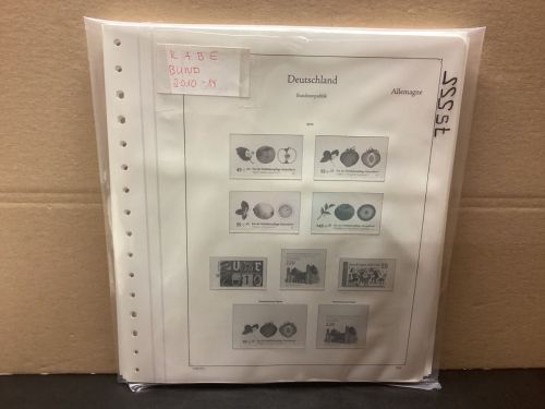 KABE  Bund 2010-14 Vordrucke  mit Klemmtaschen gebraucht