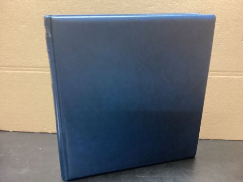 Lindner Ringbinder (18 Ringe) 1 mal gebraucht leer blau