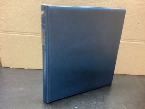 Lindner Ringbinder (18 Ringe) 1 mal gebraucht leer blau