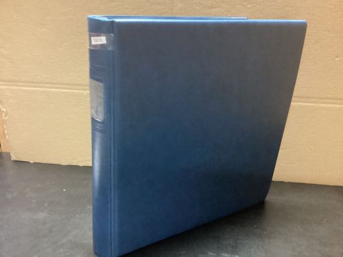 Lindner Ringbinder (18 Ringe) 1 mal gebraucht leer blau