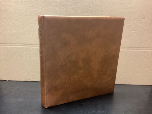 Lindner Ringbinder (18 Ringe) 1 mal gebraucht leer braun