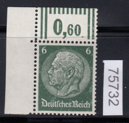 DR 1933, Mich.-Nr.: 516  ** Eckrand