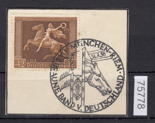 DR 1938, Mich.-Nr.: 671  gestempelt