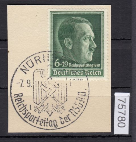 DR 1938, Mich.-Nr.: 672 gestempelt  Luxus