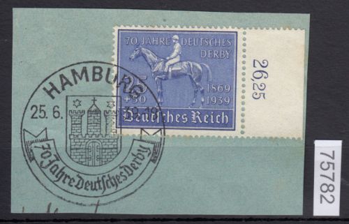 DR 1939, Mich.-Nr.: 698 gestempelt  Luxus