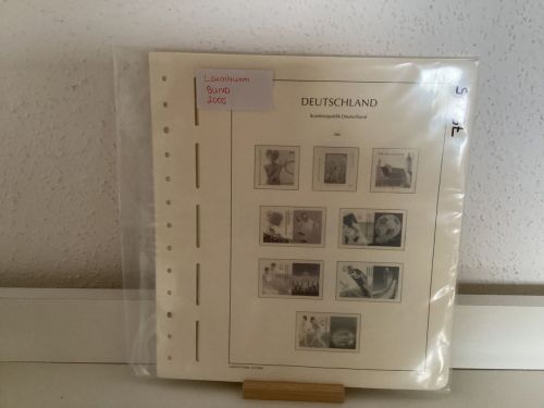 Leuchtturm BUND 2005 Vordrucke mit Klemmtaschen gebraucht