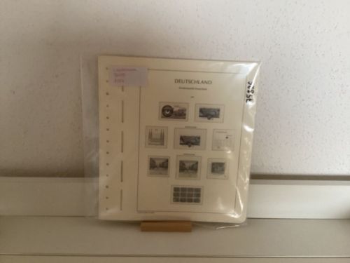 Leuchtturm BUND 2007 Vordrucke mit Klemmtaschen gebraucht
