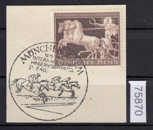DR 1940, Mich.-Nr.: 747 gestempelt Luxus