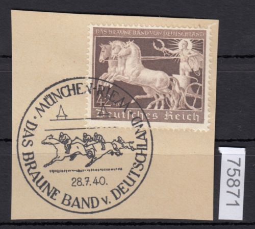 DR 1940, Mich.-Nr.: 747 gestempelt Luxus