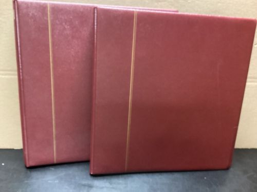 SAFE Ringbinder (14 Ringe) 2  Stück gebraucht Leer rot