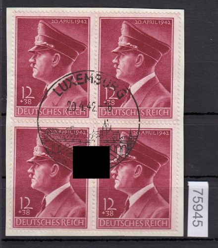 DR 1942, Mich.-Nr.: 813 gestempelt Luxus