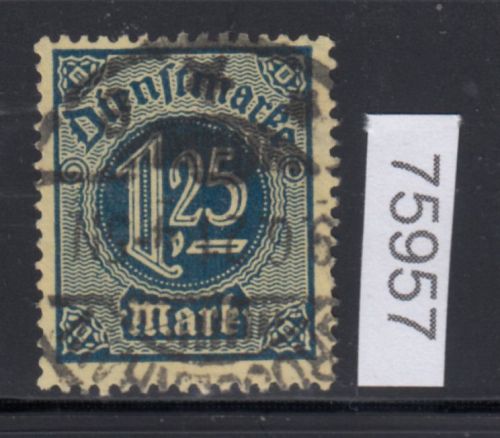 DR Dienst 1920, Mich.-Nr.:D 33 x gestempelt  geprüft