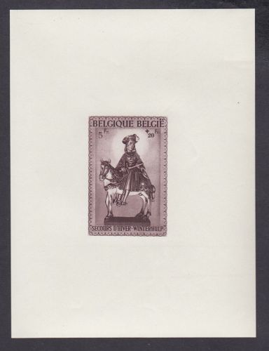 Belgien 1942, Mich.-Nr.: Block 16 **  MNH  Saint Martin zu Pferd