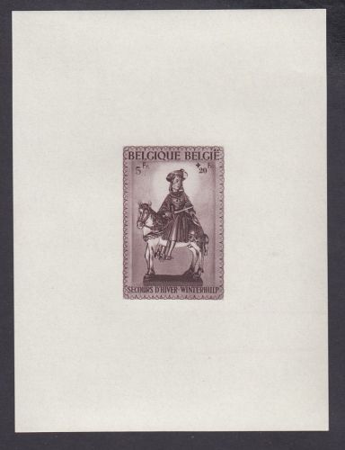 Belgien 1942, Mich.-Nr.: Block 16 **  MNH  Saint Martin zu Pferd