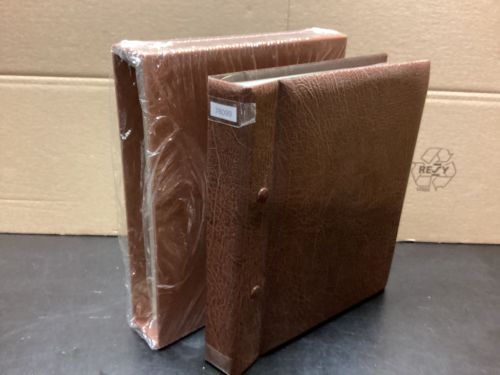 KOBRA Album + Kassette Zweilochsystem  Druckknopfverschluss mit 20 Folienhüllen