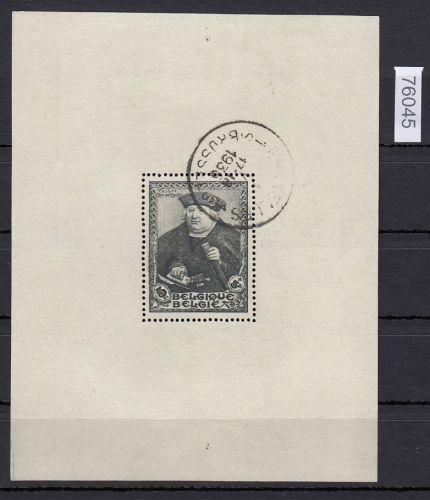 Belgien 1935, Mich.-Nr.: Block 3 gestempelt  Saint Martin zu Pferd