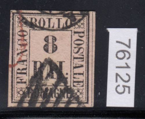 Italien 1859 Romagna, Mich.-Nr.: 8 gestempelt   Signiert